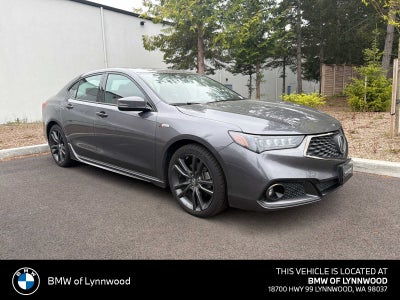 2020 Acura TLX w/Technology/A-Spec Pkg Red Leather