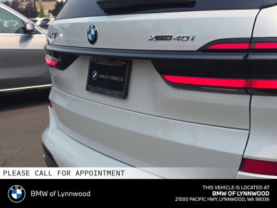 2027 BMW X7 xDrive40i