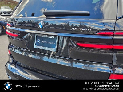 2026 BMW X7 xDrive40i xDrive40i