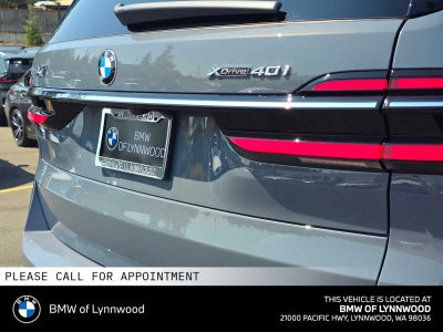 2027 BMW X7 xDrive40i