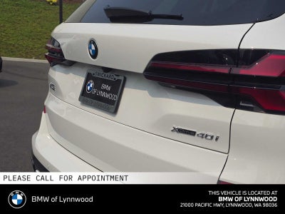 2026 BMW X5 xDrive40i