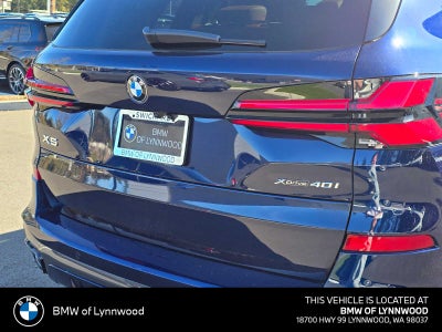 2026 BMW X5 xDrive40i xDrive40i