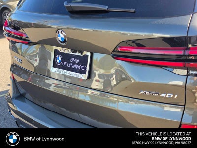 2026 BMW X5 xDrive40i xDrive40i