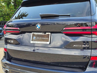 2026 BMW X5 xDrive40i
