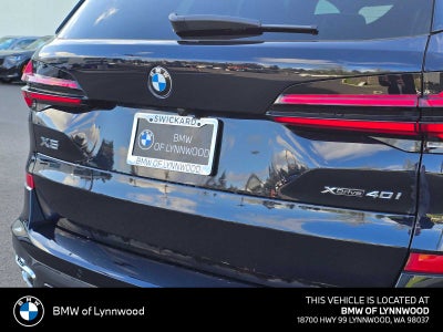2026 BMW X5 xDrive40i xDrive40i