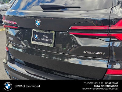 2026 BMW X5 xDrive40i xDrive40i