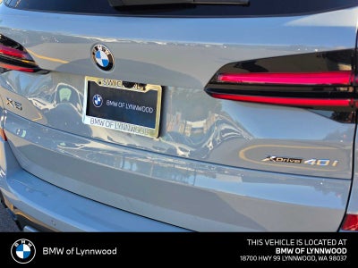 2026 BMW X5 xDrive40i xDrive40i