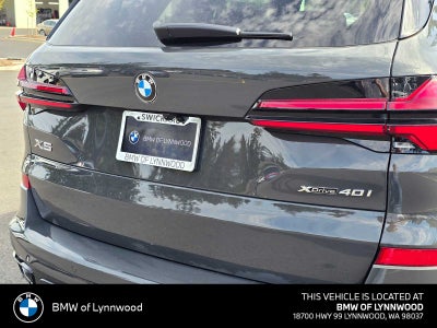 2026 BMW X5 xDrive40i xDrive40i