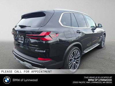 2026 BMW X5 xDrive40i