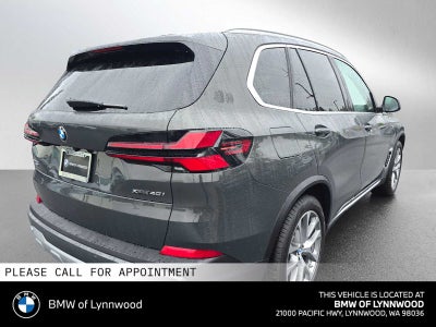 2026 BMW X5 xDrive40i xDrive40i