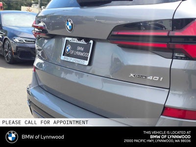 2026 BMW X5 xDrive40i