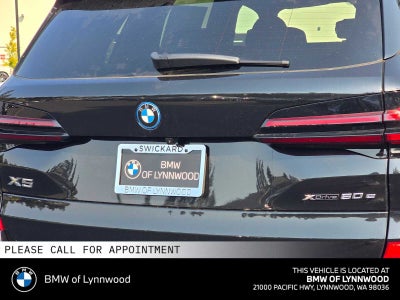 2026 BMW X5 xDrive50e