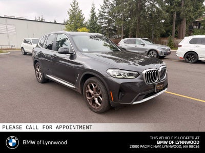 2022 BMW X3 xDrive30i