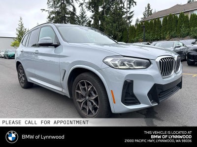2023 BMW X3 xDrive30i xDrive30i