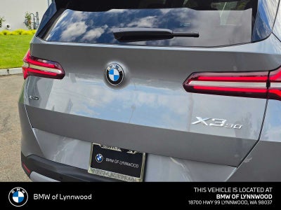 2026 BMW X3 30 xDrive 30 xDrive