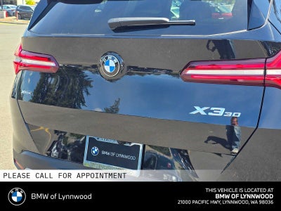 2026 BMW X3 30 xDrive 30 xDrive