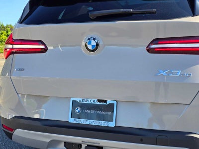 2025 BMW X3 30 xDrive 30 xDrive