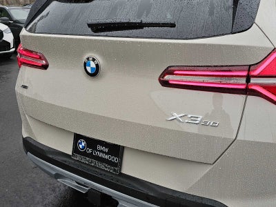 2026 BMW X3 30 xDrive