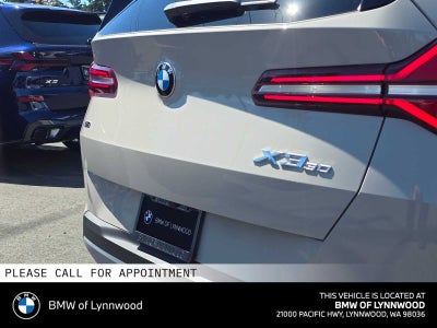 2026 BMW X3 30 xDrive