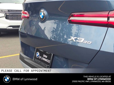 2026 BMW X3 30 xDrive 30 xDrive