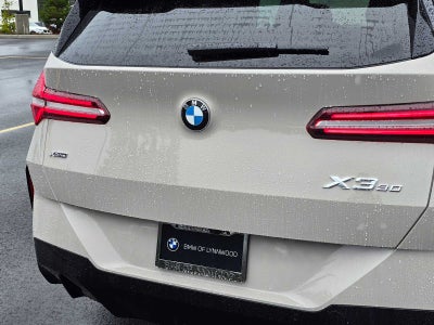 2026 BMW X3 30 xDrive 30 xDrive