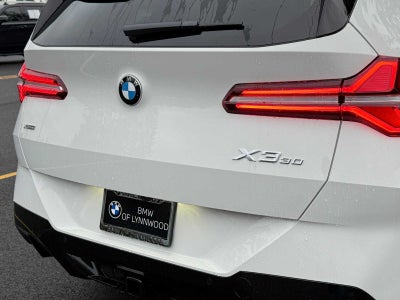 2026 BMW X3 30 xDrive 30 xDrive