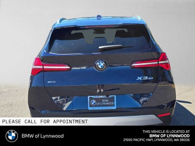 2026 BMW X3 30 xDrive 30 xDrive