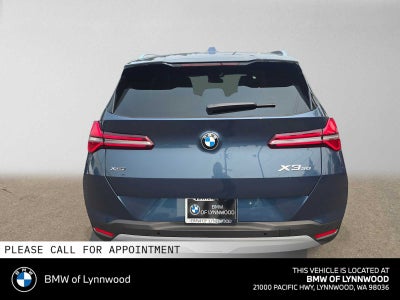 2026 BMW X3 30 xDrive