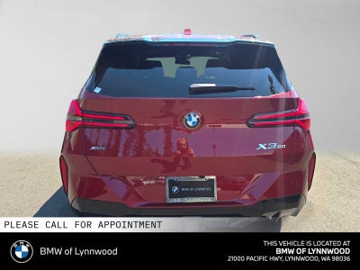 2026 BMW X3 30 xDrive