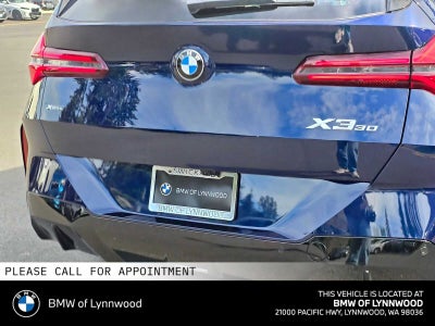2026 BMW X3 30 xDrive
