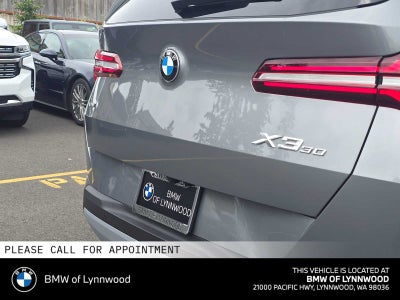 2026 BMW X3 30 xDrive 30 xDrive