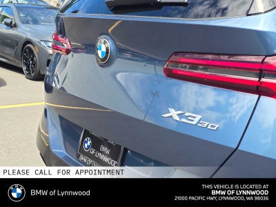 2026 BMW X3 30 xDrive