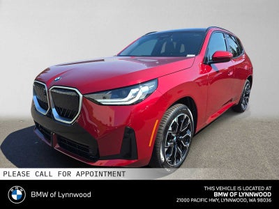 2026 BMW X3 30 xDrive