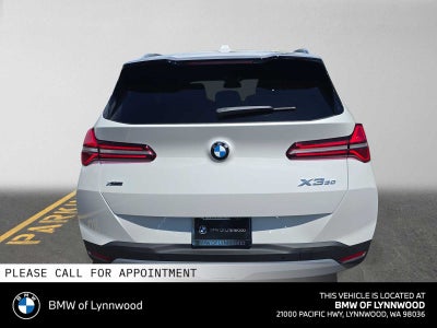 2026 BMW X3 30 xDrive