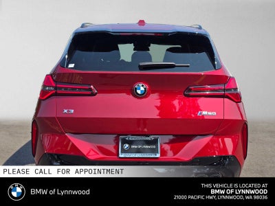 2026 BMW X3 M50 xDrive
