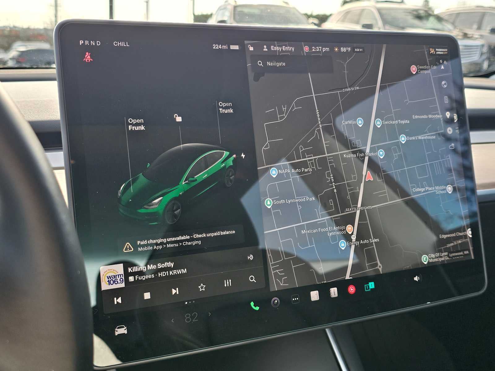 2018 Tesla Model 3 Long Range Battery