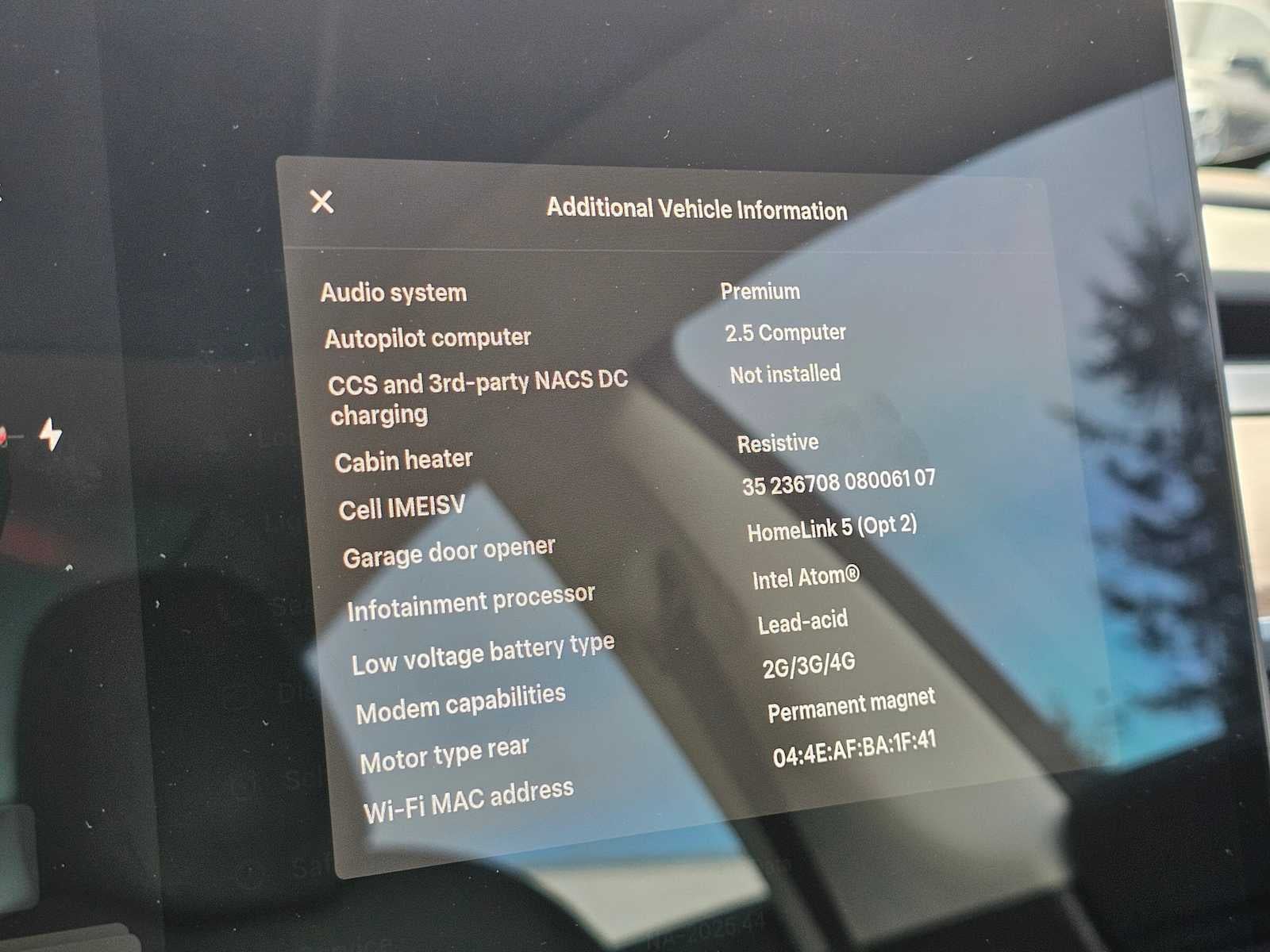 2018 Tesla Model 3 Long Range Battery