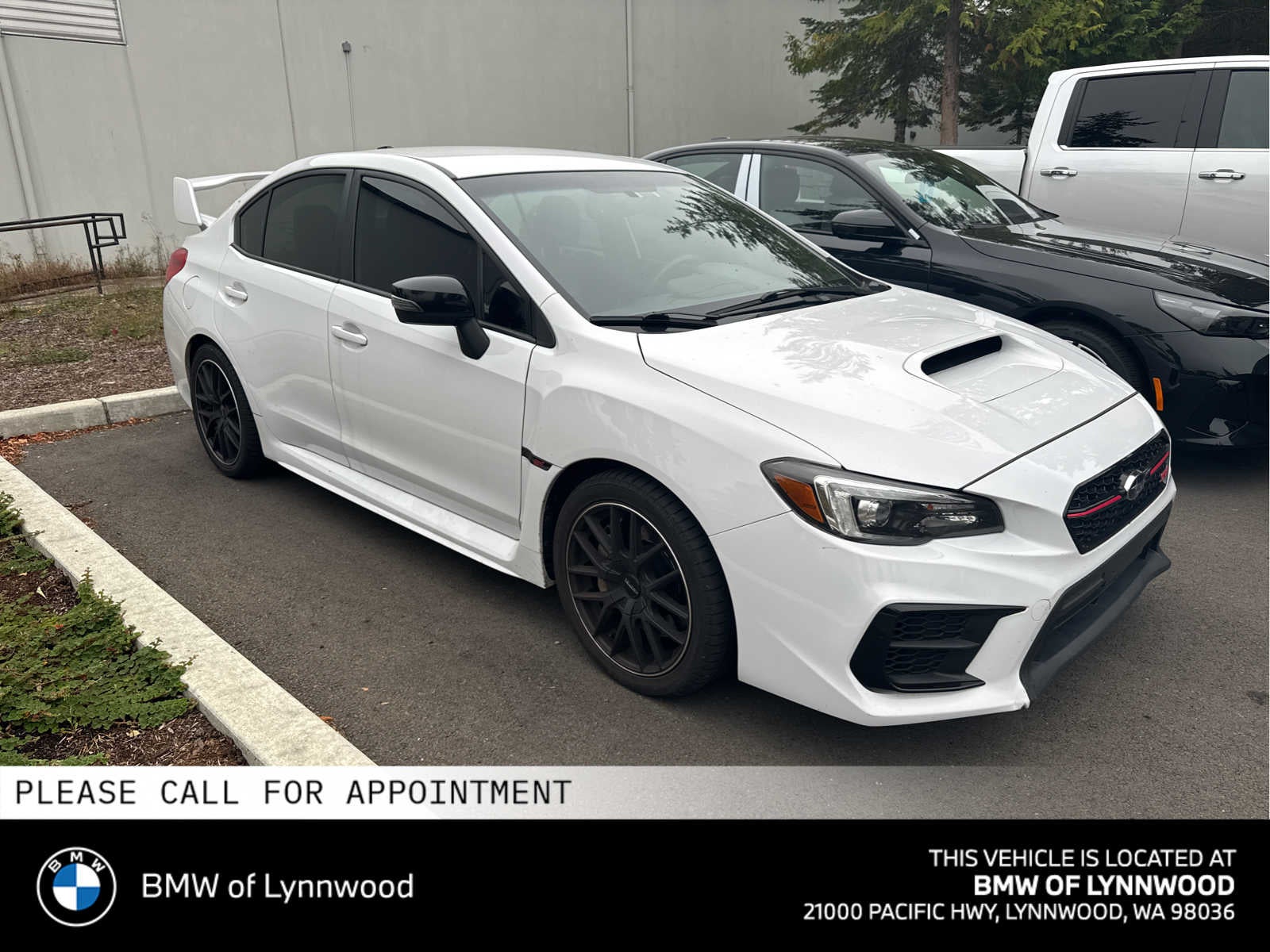 2020 Subaru WRX STI Series.White