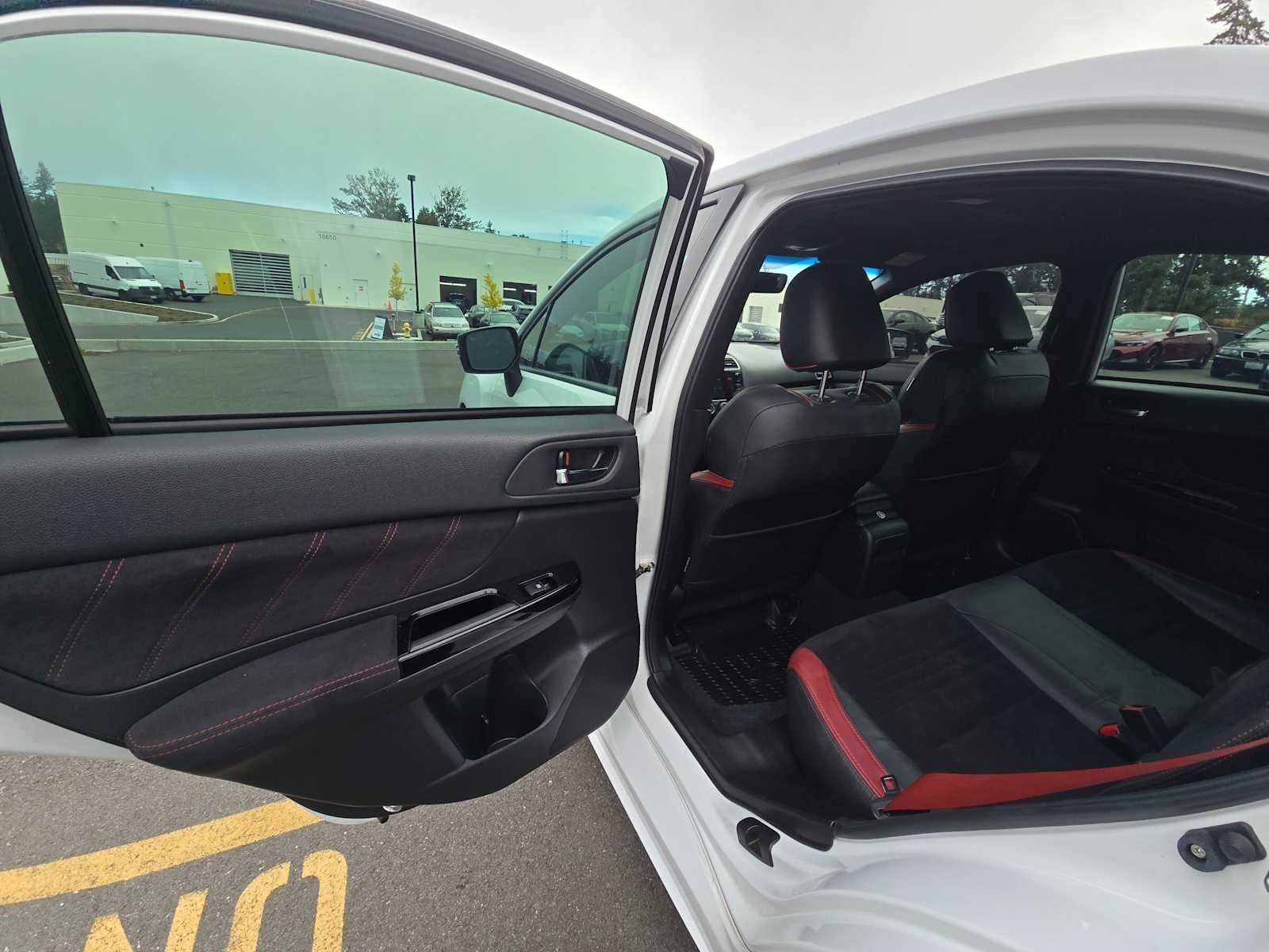 2020 Subaru WRX STI Series.White