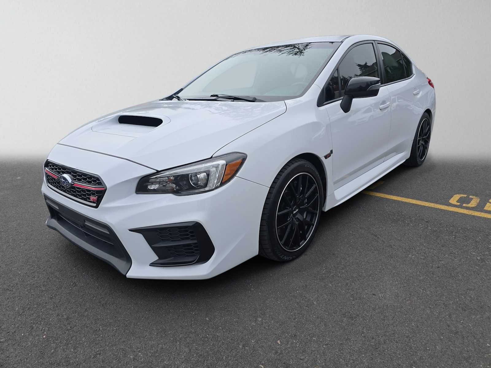 2020 Subaru WRX STI Series.White