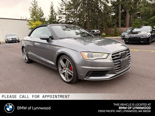 2016 Audi A3 Cabriolet 2.0T Premium Plus