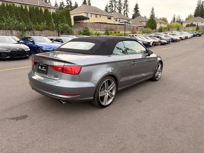 2016 Audi A3 Cabriolet 2.0T Premium Plus