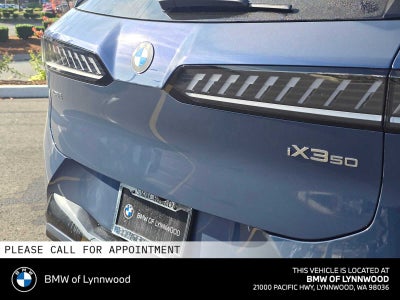 2027 BMW iX3 50 xDrive
