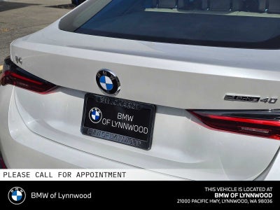 2026 BMW i4 eDrive40