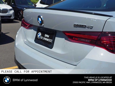 2026 BMW i4 eDrive40