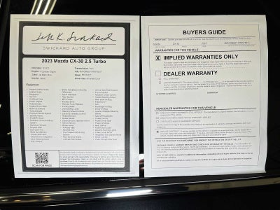 2023 Mazda Mazda CX-30 2.5 Turbo Premium Package