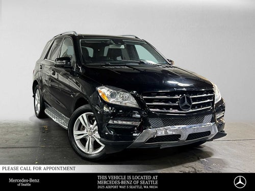 2012 Mercedes-Benz ML 350 4MATIC® 4dr