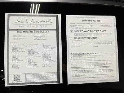 2022 Mercedes-Benz GLE 350 SUV