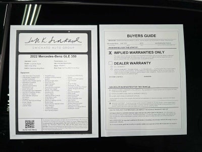 2022 Mercedes-Benz GLE 350 4MATIC® SUV
