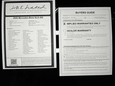 2026 Mercedes-Benz GLS 450 4MATIC® SUV